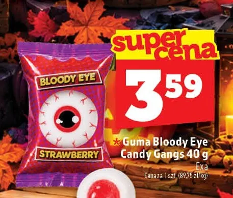 Guma Bloody Eye Candy Gangs promocja w TOPAZ