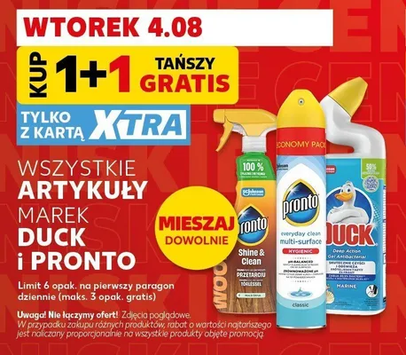 Żel do WC Duck Deep Action Gel promocja w Kaufland