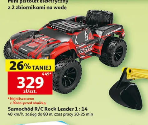Samochód R/C Rock Leader 1:14 promocja w Auchan