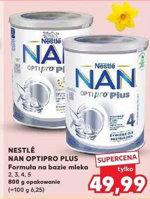 Formuła na bazie mleka 2, 3, 4, 5 promocja w Kaufland