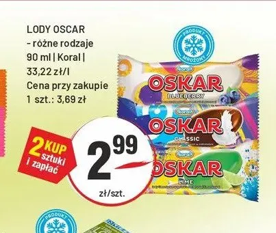 Lody Oscar promocja w Sedal