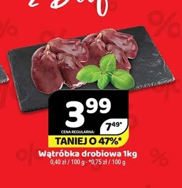 Wątróbka drobiowa promocja w Delfin