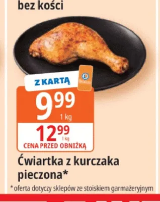 Ćwiartka z kurczaka pieczona promocja w Leclerc