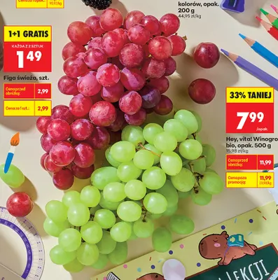 Winogrona Hey, Vita! promocja w Biedronka