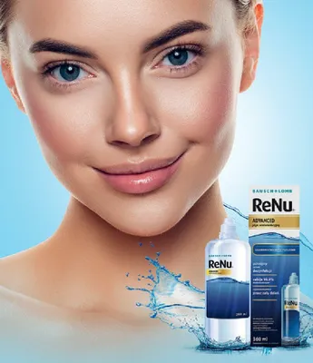Płyn do soczewek ReNu Advanced wielofunkcyjny promocja w Hebe