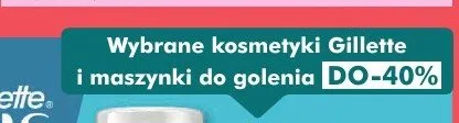 Kosmetyki Gillette i maszynki do golenia promocja w Super-Pharm