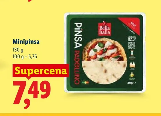 Minipinsa Bella Italia promocja w Lidl
