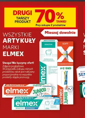 Szczoteczka do zębów Sensitive Elmex promocja w Kaufland