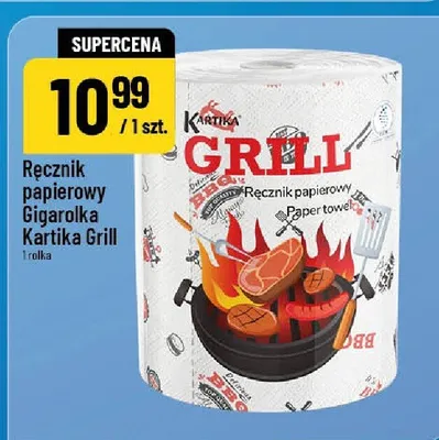 Ręcznik papierowy Gigarolka Katika Grill promocja w POLOmarket