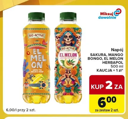 Napój Sakura Herbapol promocja w Carrefour Express