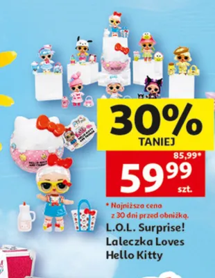 Laleczka L.O.L. Surprise! Loves Hello Kitty promocja w Auchan