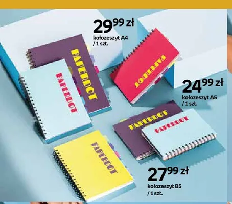 Kołozeszyt B5 Paperdot promocja w Empik