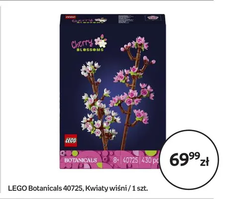 Klocki LEGO Botanicals 40725 Kwiaty wiśni promocja w Empik