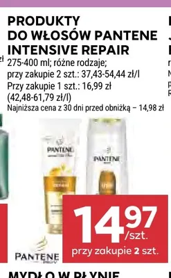 Produkty do włosów Pantene Intensive Repair promocja w Stokrotka