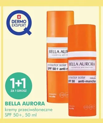 Krem przeciwsłoneczny Bella Aurora SPF 50+ promocja w Super-Pharm
