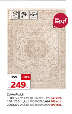 Dywan Zuma Falun 120x170 cm promocja w Komfort