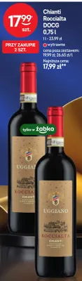 Wino czerwone Chianti Roccialta DOCG promocja w Żabka