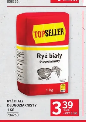 Ryż biały długoziarnisty promocja w Selgros