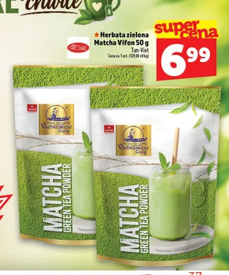 Herbata zielona Matcha Vifon promocja w TOPAZ