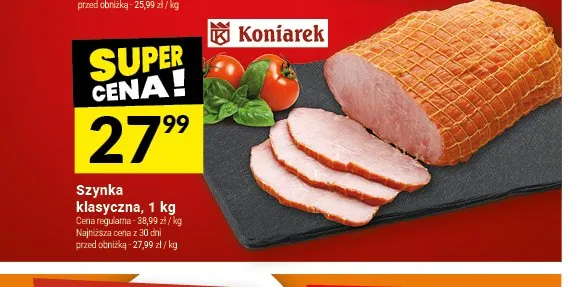 Szynka klasyczna Koniarek promocja w Twój Market