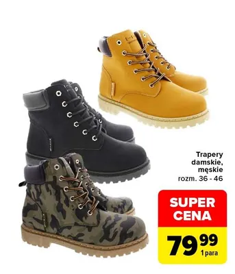 Trapery męskie promocja w Carrefour