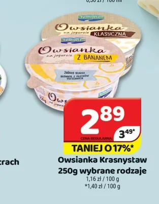 Owsianka Krasnystaw klasyczna promocja w Delfin