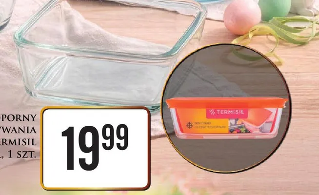 Pojemnik żaroodporny do przechowywania Termisil promocja w Dino