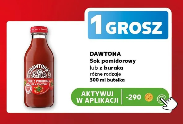 Sok z buraka Dawtona promocja w Kaufland