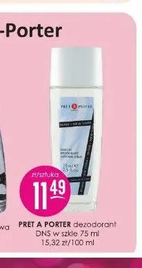 Dezodorant Prêt-à-Porter DNS promocja w Drogerie Jasmin