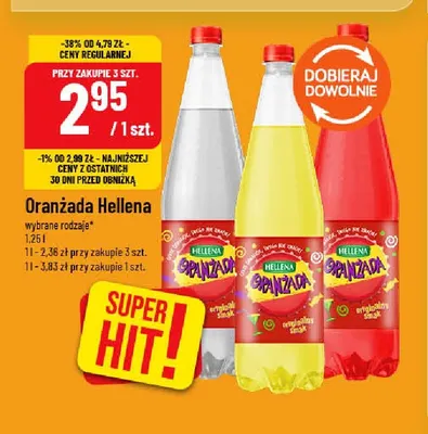 Oranżada Hellena promocja w POLOmarket