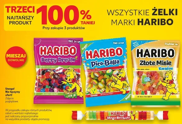 Żelki różne rodzaje promocja w Kaufland