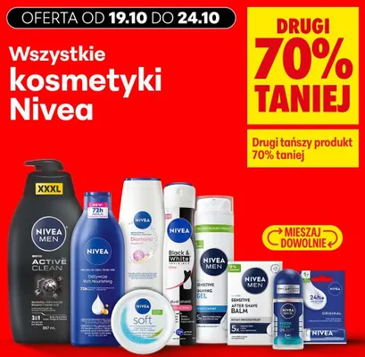 Balsam po goleniu Sensitive Nivea Men promocja w Biedronka