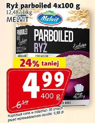 Ryż parboiled 4x100g promocja w Prim Market