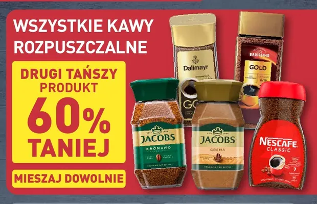 Kawy rozpuszczalne promocja w Aldi