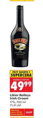Baileys Irish Cream promocja w Biedronka