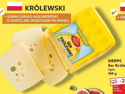 Ser królewski light promocja w Kaufland