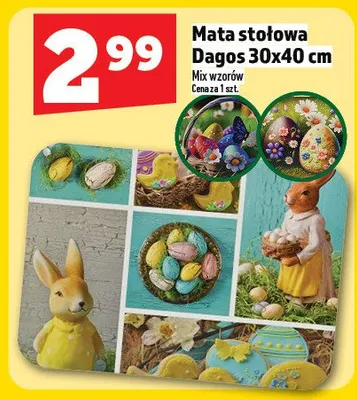 Mata stołowa Lagos promocja w TOPAZ