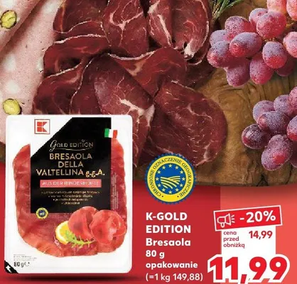 Bresaola promocja w Kaufland