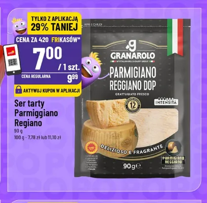 Ser tarty Parmigiano Reggiano Granarolo promocja w POLOmarket