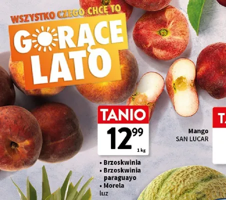 Brzoskwinia paraguayo luz promocja w Intermarche
