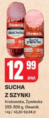 Sucha z szynki krakowska, żywiecka, olewnik promocja w Chorten