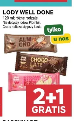 Lody Well Done Choco Late promocja w Stokrotka