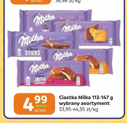 Ciastka Milka Jaffa Raspberry promocja w Gama