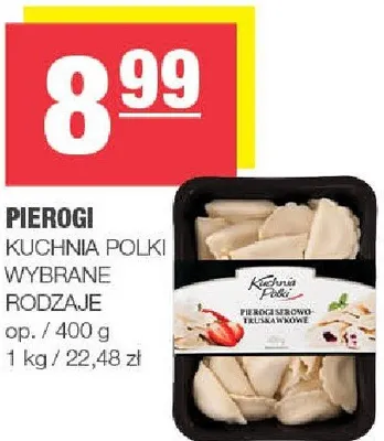 Pierogi Kuchnia Polki promocja w SPAR