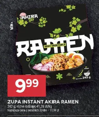 Zupa instant Akira Ramen promocja w Stokrotka