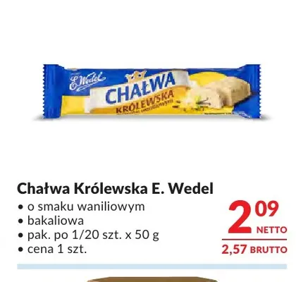 Chałwa Królewska bakaliowa promocja w Makro