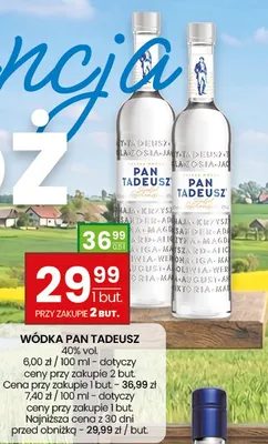 Wódka Pan Tadeusz promocja w Twój Market