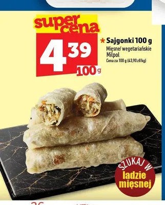 Sajgonki mięsne Milpol promocja w TOPAZ