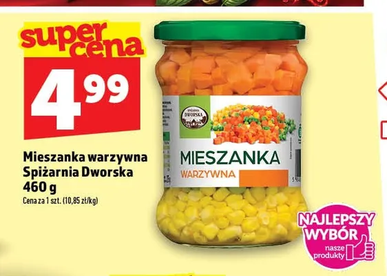 Mieszanka warzywna Spiżarnia Dworska promocja w TOPAZ