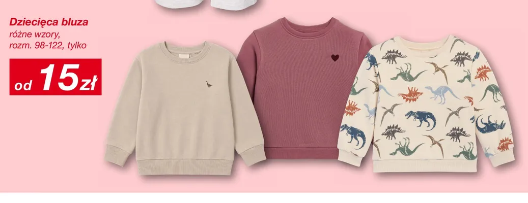 Dziecięca bluza KiK promocja w KiK